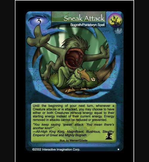 Sneak Attack - Bograth